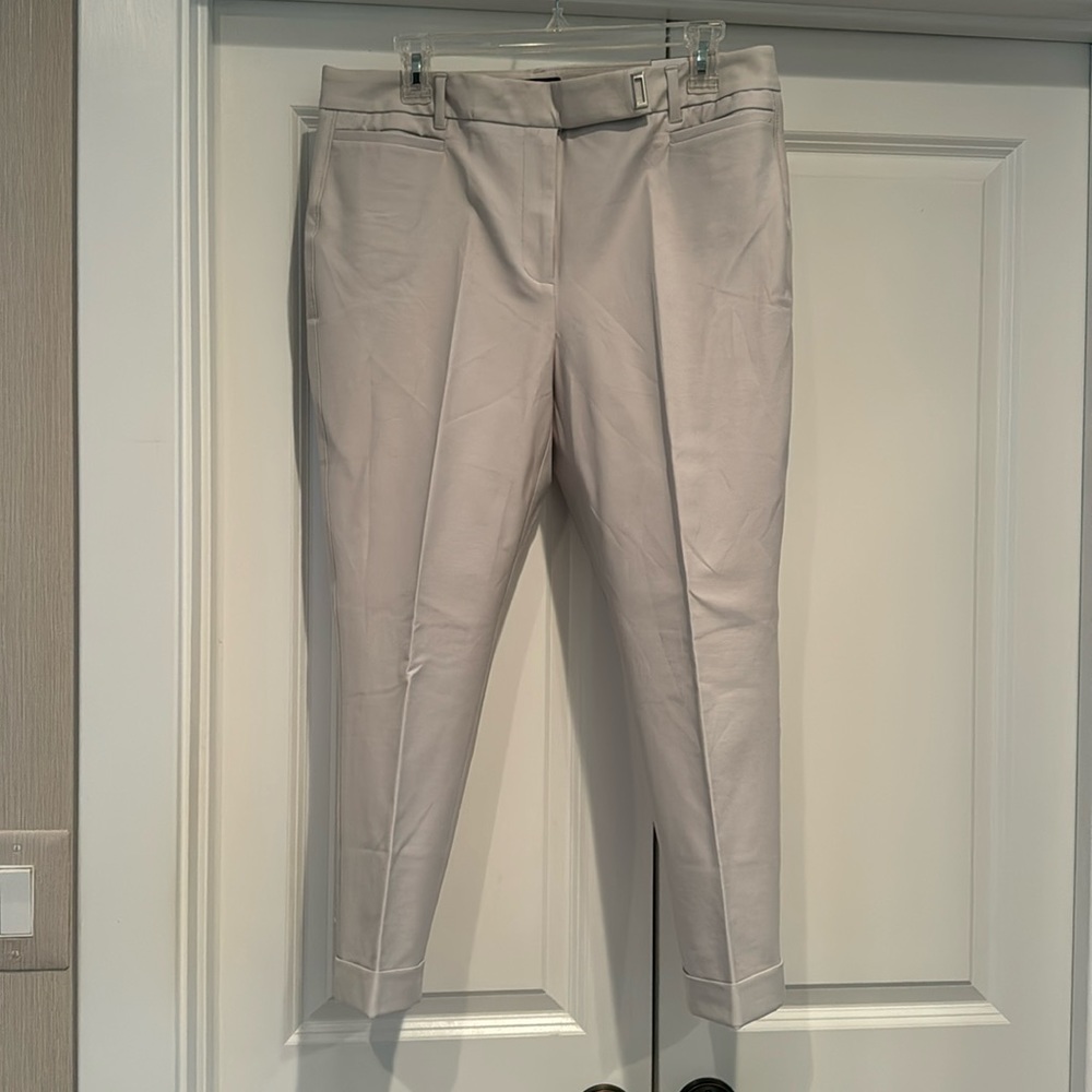 White House black market, slim, crop cuffed pants